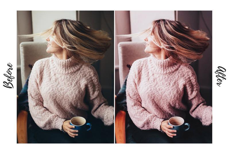4 DESKTOP LIGHTROOM PRESET SWEET PINK
