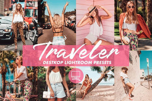 4 DESKTOP LIGHTROOM PRESETS TRAVELER