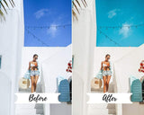 4 DESKTOP LIGHTROOM PRESET SANTORINI
