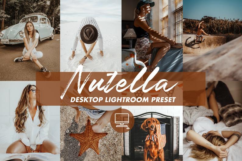 DESKTOP LIGHTROOM PRESET NUTELLA