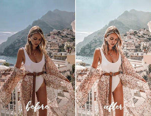 12 MOBILE Lightroom Presets Summer