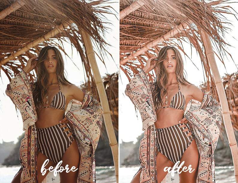 12 MOBILE Lightroom Presets Summer