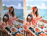 12 MOBILE Lightroom Presets Siesta