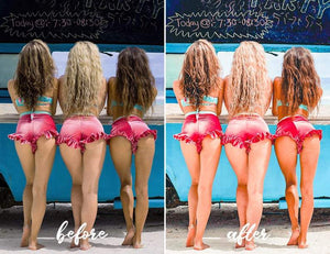 12 MOBILE Lightroom Presets Siesta