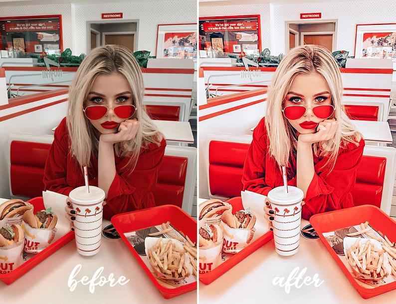 12 MOBILE Lightroom Presets Sweety