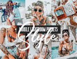 12 MOBILE Lightroom Presets Style