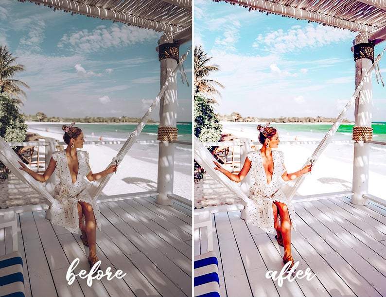 12 MOBILE Lightroom Presets Rainbow
