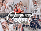 12 MOBILE Lightroom Presets School