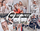 12 MOBILE Lightroom Presets School