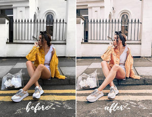 12 MOBILE Lightroom Presets Blogger