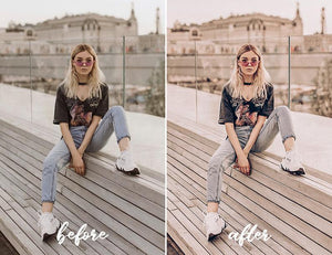 12 MOBILE Lightroom Presets Blogger