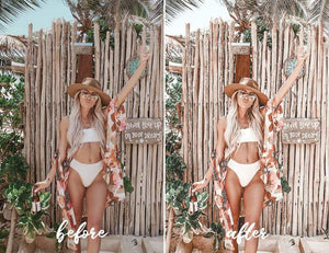 12 MOBILE Lightroom Presets Summer