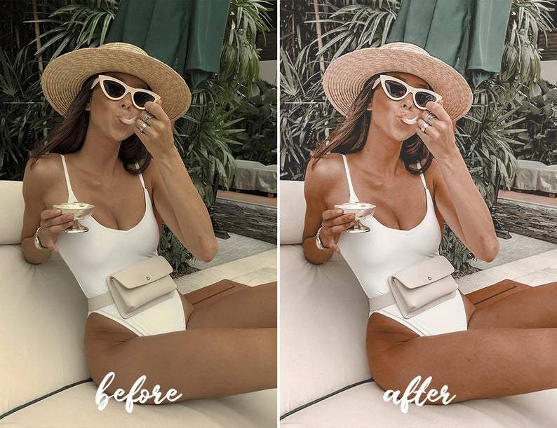 12 MOBILE Lightroom Presets Summer