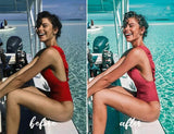 12 MOBILE Lightroom Presets Aqua