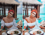 12 MOBILE Lightroom Presets Ocean