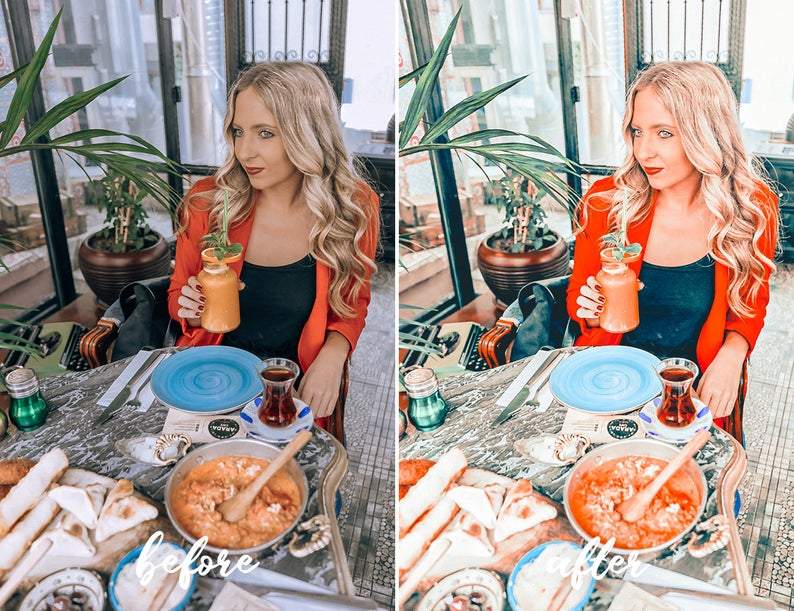 12 MOBILE Lightroom Presets Siesta