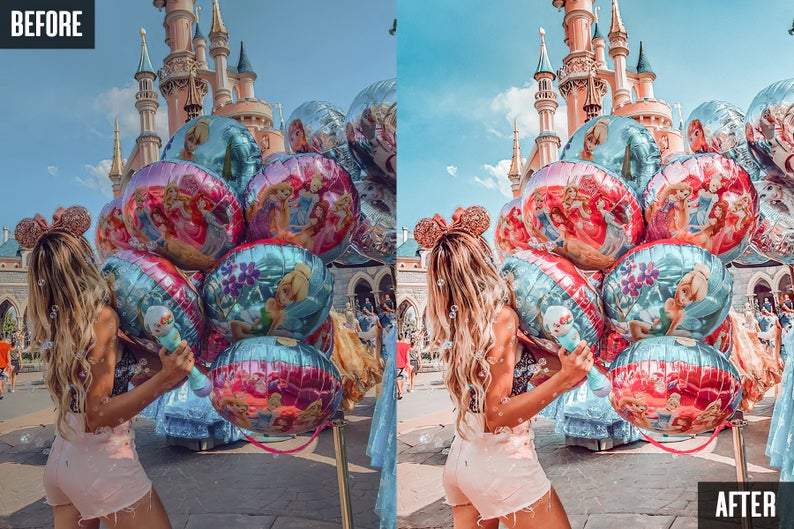 10 WONDERLAND MOBILE LIGHTROOM PRESETS