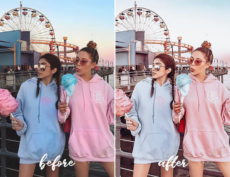12 MOBILE Lightroom Presets Sweety