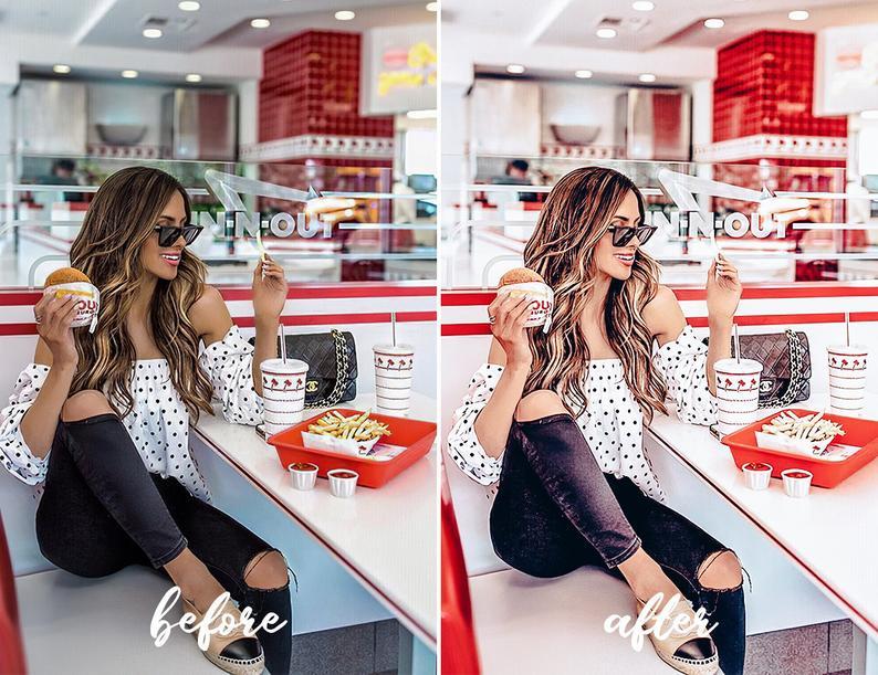 12 MOBILE Lightroom Presets Sweety