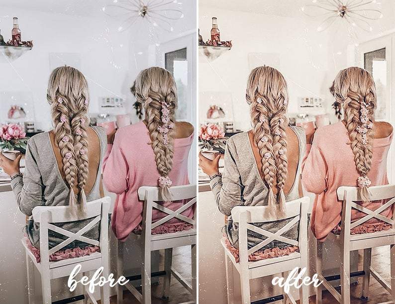 12 MOBILE Lightroom Presets Creamy