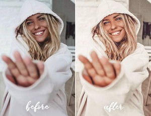 12 MOBILE Lightroom Presets Creamy