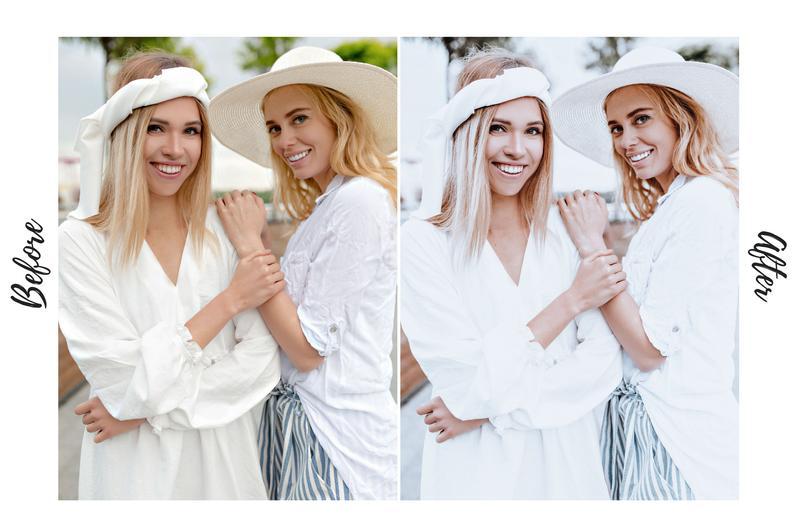 5 DESKTOP LIGHTROOM PRESETS WHITE VIBES