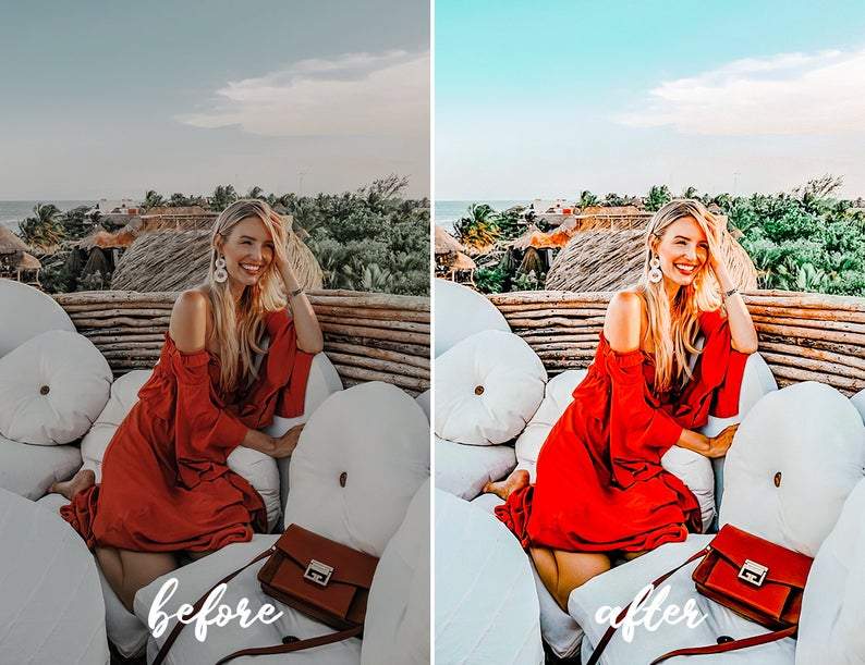 12 MOBILE Lightroom Presets Rainbow