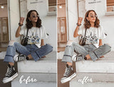12 MOBILE Lightroom Presets Peach
