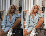 12 MOBILE Lightroom Presets Peach