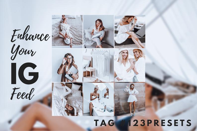 5 DESKTOP LIGHTROOM PRESETS WHITE VIBES