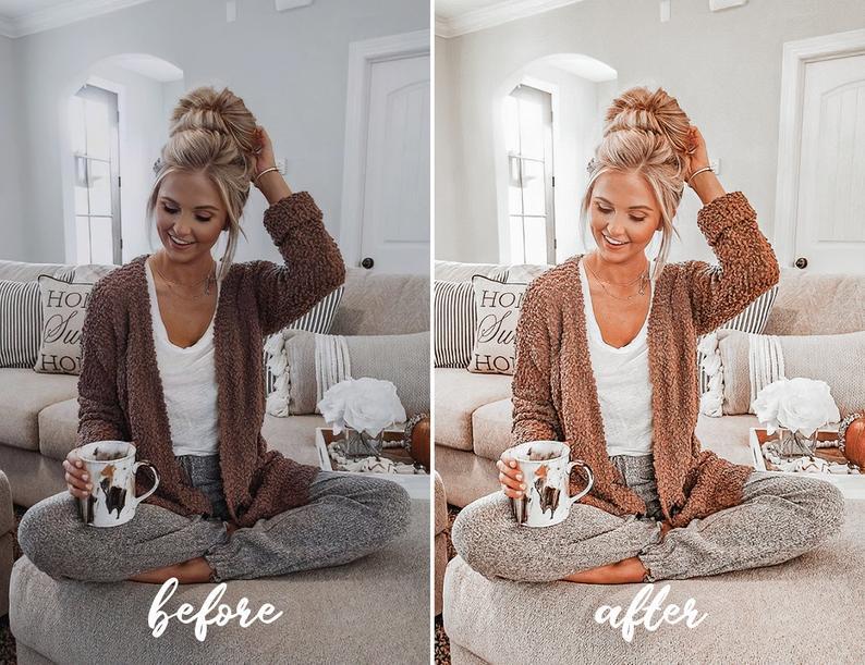 12 MOBILE Lightroom Presets Peach