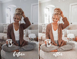 12 MOBILE Lightroom Presets Peach