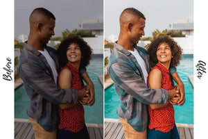 4 DESKTOP LIGHTROOM PRESET SANTORINI