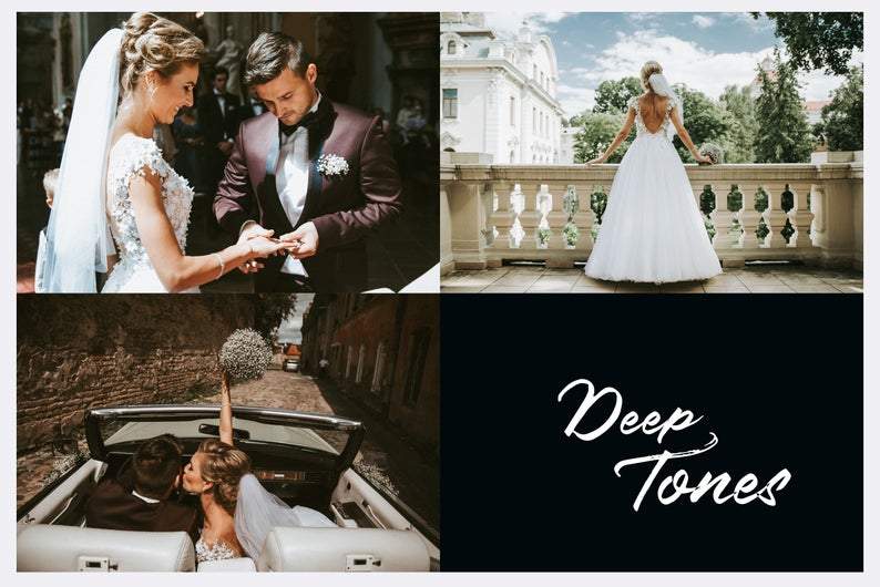 LIGHTROOM DESKTOP PRESETS WEDDINGS DEEP TONES