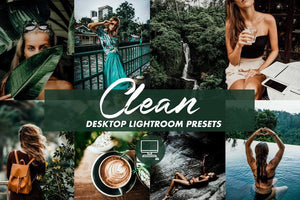 5 DESKTOP LIGHTROOM PRESET CLEAN