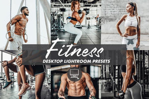 5 DESKTOP LIGHTROOM PRESETS FITNESS SPORT