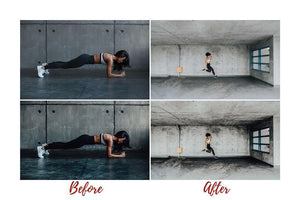 5 DESKTOP LIGHTROOM PRESETS FITNESS SPORT