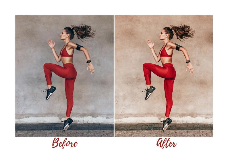 5 DESKTOP LIGHTROOM PRESETS FITNESS SPORT