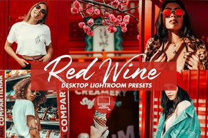 3 DESKTOP LIGHTROOM PRESET RED PARTY