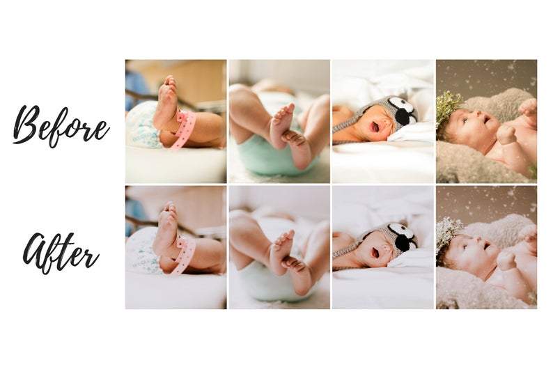 DESKTOP LIGHTROOM PRESETS NEWBORN BABY KIDS