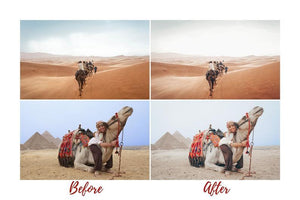 6 DESKTOP LIGHTROOM PRESETS MOROCCO