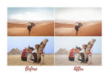 6 DESKTOP LIGHTROOM PRESETS MOROCCO