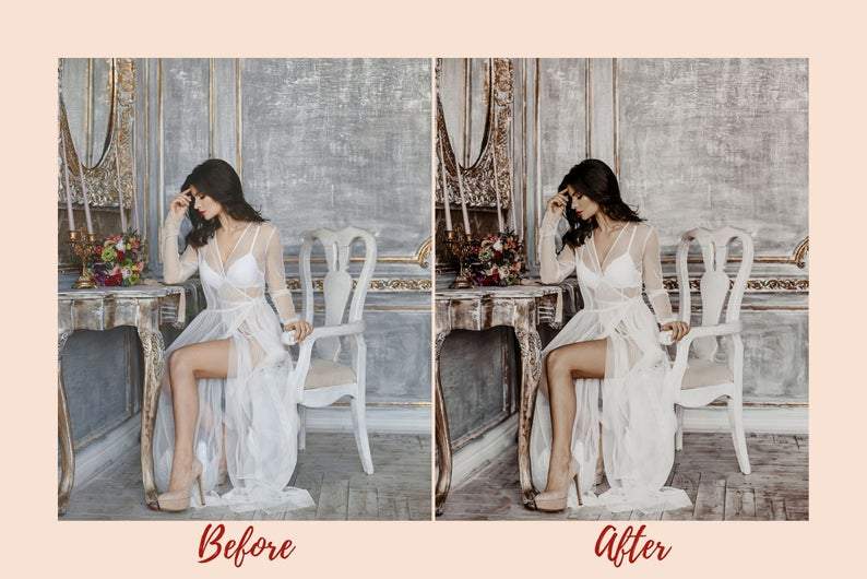 6 DESKTOP LIGHTROOM PRESETS NUDE TONES