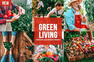 7 DESKTOP LIGHTROOM PRESETS GREEN LIVING