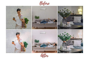 7 DESKTOP LIGHTROOM PRESETS GREEN LIVING