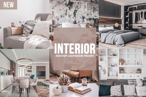 4 DESKTOP LIGHTROOM PRESET INTERIOR