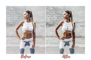 5 DESKTOP LIGHTROOM PRESETS FITNESS SPORT