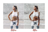 5 DESKTOP LIGHTROOM PRESETS FITNESS SPORT