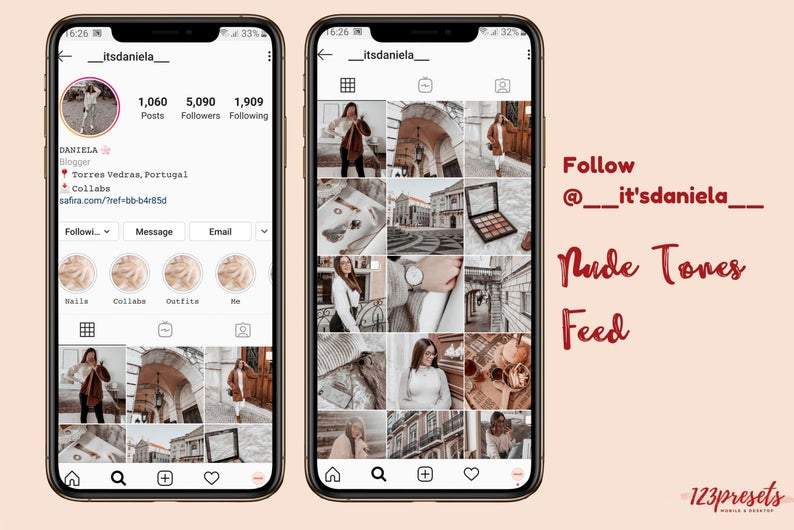 6 DESKTOP LIGHTROOM PRESETS NUDE TONES