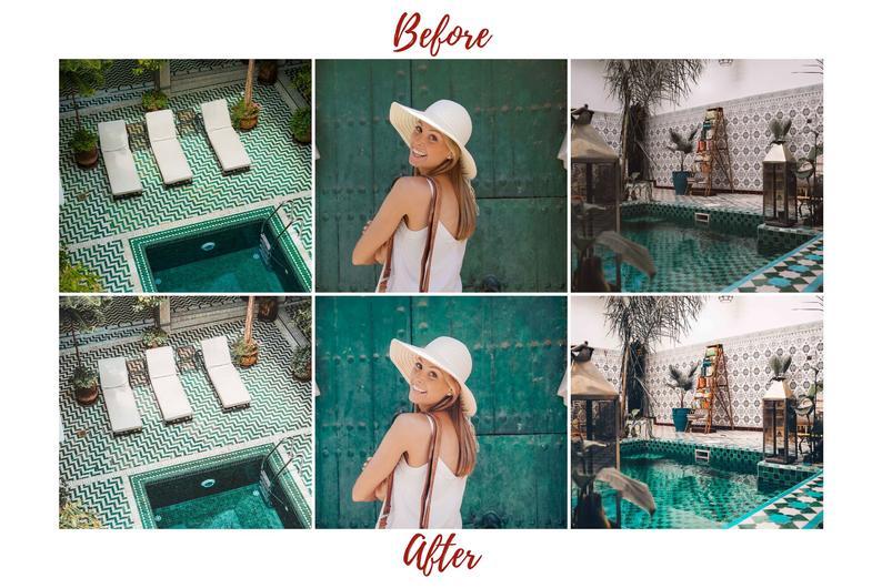 6 DESKTOP LIGHTROOM PRESETS MOROCCO